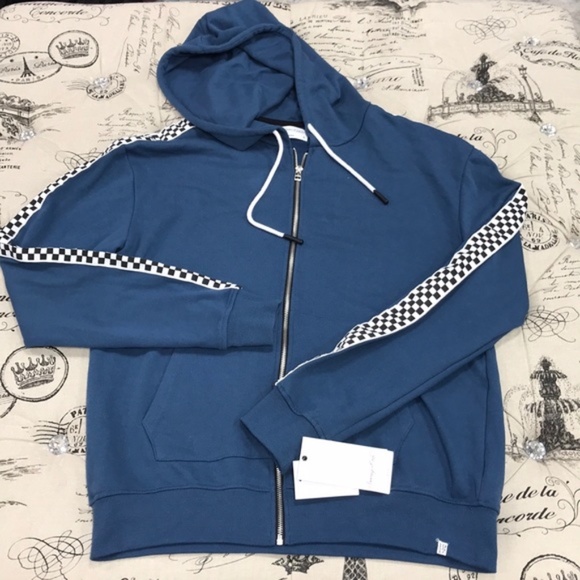 Sovereign Code King Checkered Trim Zip Hoodie - Picture 5 of 6